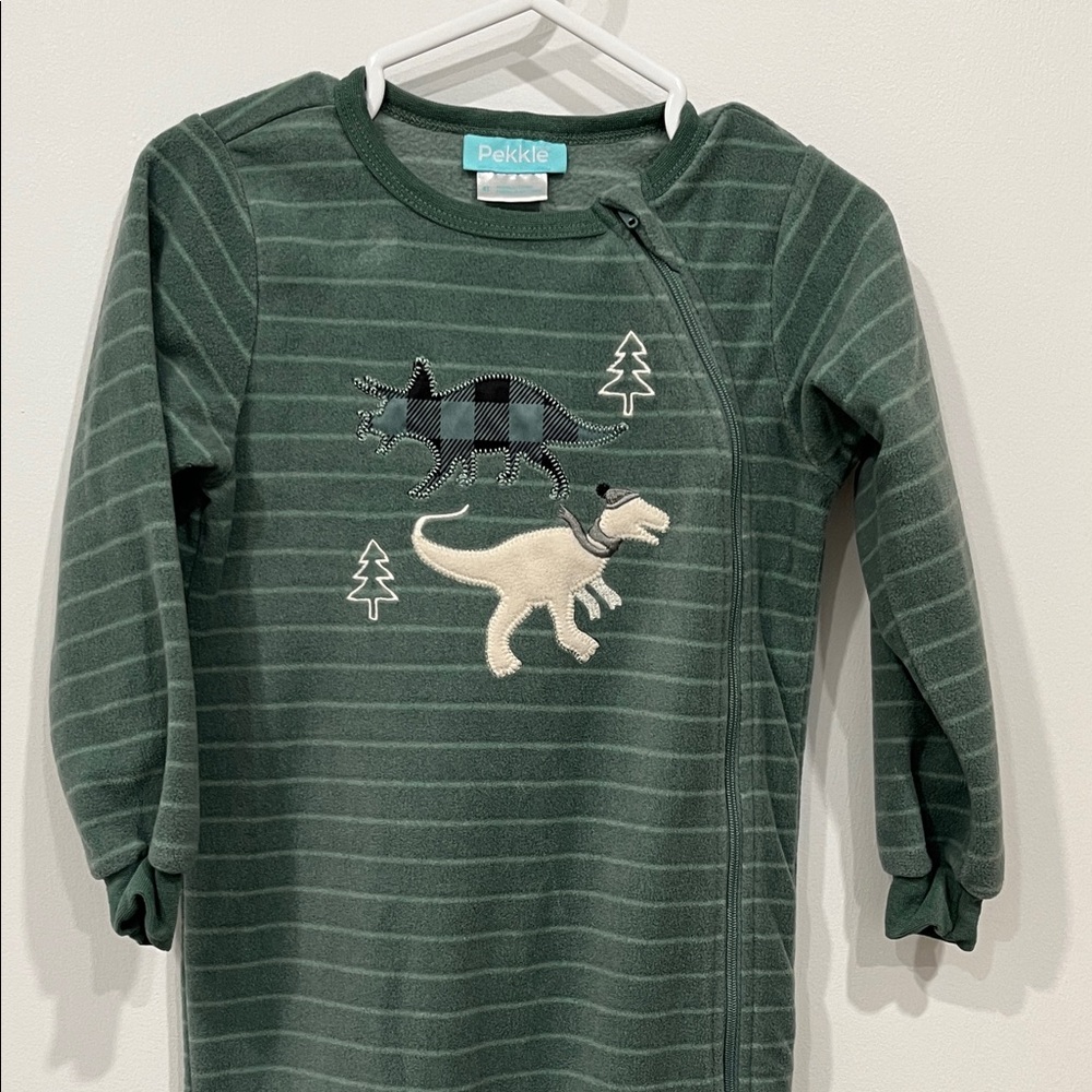 Pekkle Fleece Onesie – Size 4T